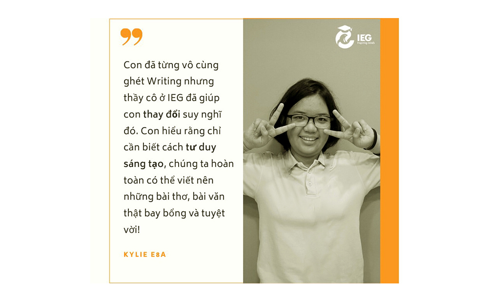CON ĐÃ TỪNG "GHÉT CAY GHÉT ĐẮNG" WRITING, NHƯNG...
