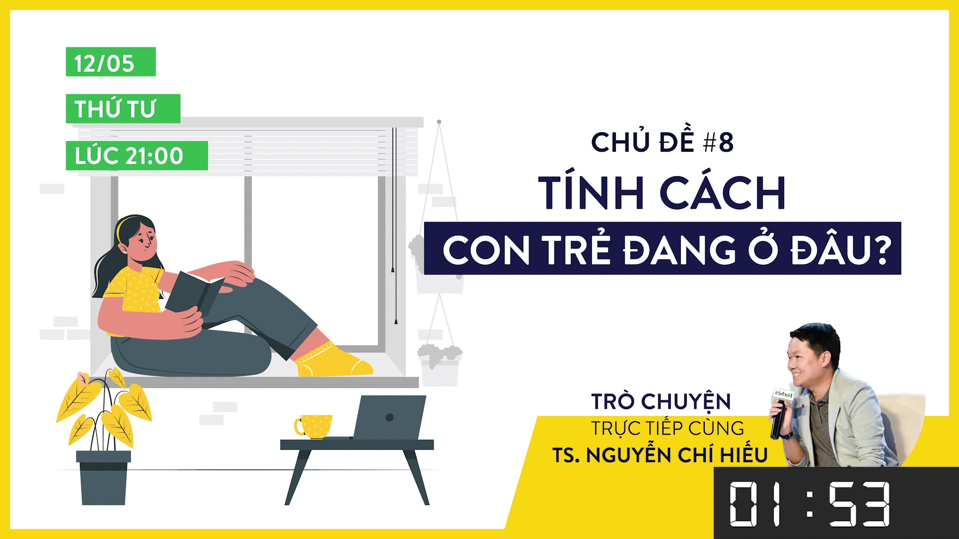 IEG LIVESTREAM 08: TÍNH CÁCH - CON TRẺ ĐANG Ở ĐÂU?
