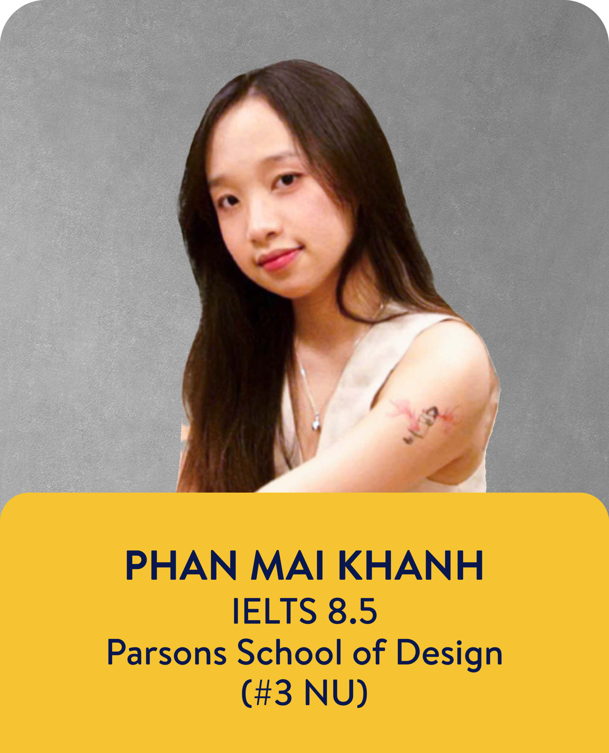 Mai Khanh - Học sinh IEG trúng tuyển Parsons School of Design